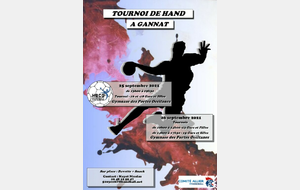 TOURNOIS DU 25/26 SEPTEMBRE