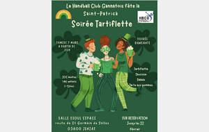 SOIREE ST PATRICK !