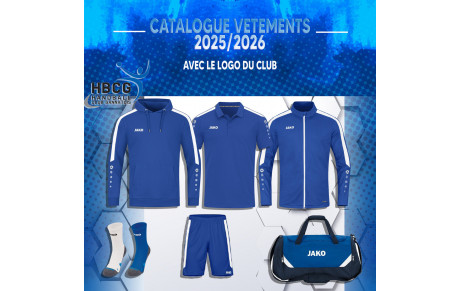 NOUVELLE COLLECTION EQUIPEMENT AU NOM DU CLUB !