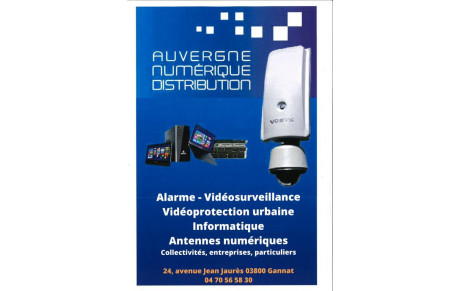 AUVERGNE NUMERIQUE DISTRIBUTION